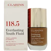 Clarins Everlasting Youth Fluid Foundation SPF 15 118.5-Chocolate