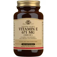 Solgar Vitamin E 671mg 1000iu Mixed Softgels 100 Softgels