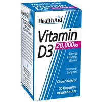 Health Aid Vitamin D3 20000iu Capsules 30 Capsules