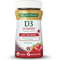 Nature's Bounty Vitamin D3 Gummies 60 Gummies