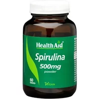 Health Aid Spirulina 500mg Tablets 60 Tablets