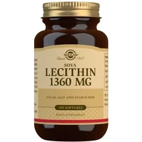 Solgar Soya Lecithin 1360mg Softgels 100 Softgels