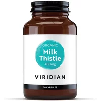 Viridian Organic Milk Thistle 400mg Veg Capsules 30 Capsules