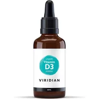 Viridian Liquid Vitamin D3 2000iu 50ml