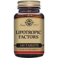 Solgar Lipotropic Factors Tablets 100 Tablets