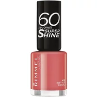 Rimmel 60 Seconds Super Shine Nail Polish 415 Instyle Coral
