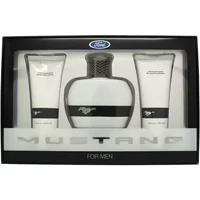 Mustang Gift Set 100ml Eau De Toilette + 100ml Aftershave Balm + 100ml Shower Gel