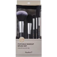 STUDIO17 Portable Makeup Brush Set 5pcs