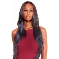 Sleek Hair Spotlight Synthetic Nadida Luxurious Lace Parting Wig TT1B/DARKGREEN