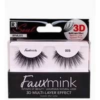 Magic Collection Response Soul Faux Mink 3d Effect Eyelash Black 005 Black