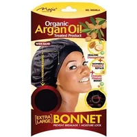 Magic Collection Organic Argan Oil Treated Product Bonnet 3004 Extra Large / Black