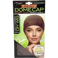 Magic Collection Breathable Mesh Dome Cap DIY001DBRO