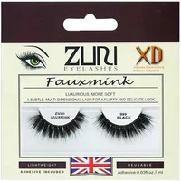 Zuri Eyelashes Fauxmink Eyelashes 999 Black
