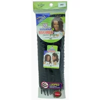 Janet Collection Noir Havana Synthetic 2 X Mambo Twist Braid 24 / FS1B/30