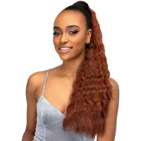 Janet Collection Noir Every Time Synthetic Banana DS Ponytail PFS1B/30