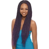 Janet Collection Jamaican Reggae Style Synthetic 3 X Afro Twist Braid 80 Inch / 99J
