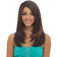 Janet Collection Lace W Part Synthetic Wig Pomana WCF1B/Red