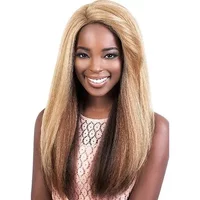 Motown Tress Lets Lace Extra Deep Part Synthetic LXP Spicy Wig F1B/PURPLE