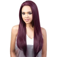 Motown Tress Human Hair HBL Myla Lace Wig RT1B/BlueSilver