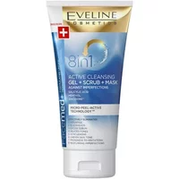 Eveline Facemed 8 In 1 Active Cleansing Gel Scrub Mask 150ml