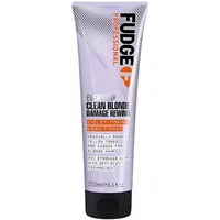 Fudge Professional Everyday Clean Blonde Damage Rewind Violet Toning Conditioner 250ml
