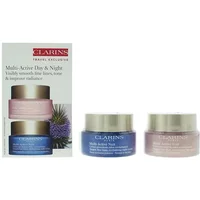 Clarins Multi-Active Gift Set: Day Cream 50ml Night Cream 50ml 2 Piece