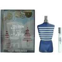 Jean Paul Gaultier JPG Le Male In The Navy Eau De Toilette 200ml & Eau De Toilette 10ml Gift Set 200ml