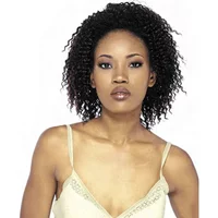 Shake N Go Freetress Drawstring Synthetic Jamaican Girl Full Cap Ponytail 2