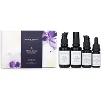Edible Beauty On The Fly Travel Mini Kit Cleansing Milk 15ml+ Toner Mist 30ml+ Ageless Serum 10ml+ Hydrating Lotion 15ml