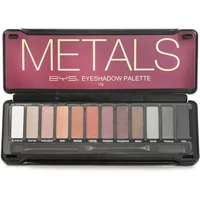 BYS Eyeshadow Palette Metals