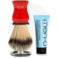 men-ü Premier Shaving Brush Red