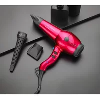 Diva Professional Styling Ultima 500 Red Hair Dryer With Wand