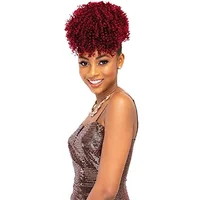 Janet Collection Playful Pineapple Syn Spiral Ponytail 2
