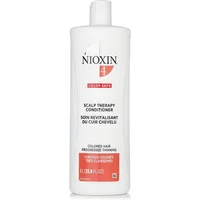 Nioxin Density System 4 Scalp Therapy Conditioner Coloured Hair, Progressed Thinning, Colour Safe 1000ml