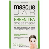 Masque Bar Green Tea Sheet Mask 3 x 21ml