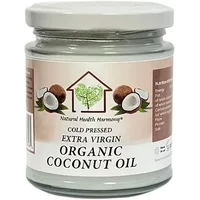 Natural Health Harmony Cold Pressed Extra Virgin Organic Coconut Oil 200ml