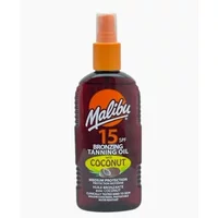 Malibu Bronzing Tanning Oil With Coconut SPF 15 200ml