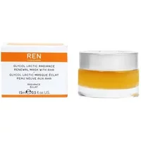 REN Renewal Radiance Face Mask With AHA Glycol Lactic Radiance 15ml