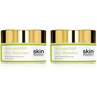 Skin Research Activated EGF Day Moisturiser Twin Value Savings Pack 50ml
