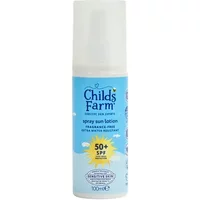 Childs Farm Fragrance Free Sun Lotion Spray SPF 50 100ml
