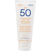 Korres Yogurt Sunscreen Emulsion Body + Face SPF 50 200ml