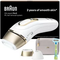 Braun IPL Silk-expert Pro 5 PL5124 IPL with 3 Extras: Precision Head, Venus Razor and Premium Pouch
