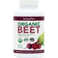 Nature's Plus Organic Beetroot Capsules 180 Capsules