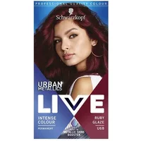 Schwarzkopf Live Urban Metallics Intense Permanent Colour U68 Ruby Glaze