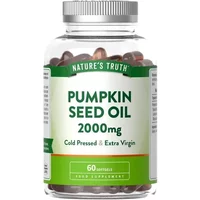 Nature's Truth Pumpkin Seed Oil 2000mg Softgels 60 Softgels
