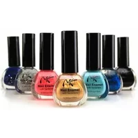 NICKA K NEWYORK NK Nail Enamel With Hardeners 15ml / 055 Hot Pink