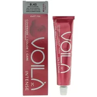 Intercosmo Voila 3c Intense Hair Colour 8.43 Light Copper Golden Blonde