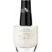 Max Factor Perfect Stay Gel Shine Nail Polish 001 White Snow Manicure