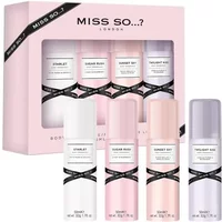 SO...? Miss SO...? Mini Galore Elegant Touch Gift Set 4 x 50ml Body Mist