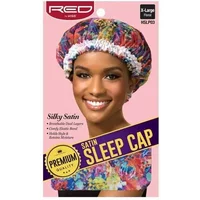 Kiss Satin Sleep Cap Floral X Large